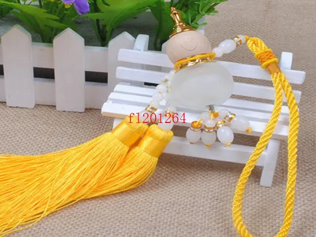 Tassel Refillable Essential Oil perfume bottle gourd pendant car pendant car hanging