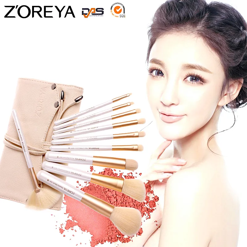Zoreya Professional Cosmetic Tools Makeup Brush Set For Beauty Women