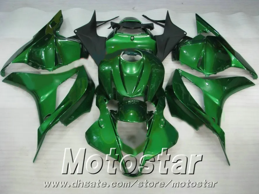 Moldagem por injeção Personalizar kit de carenagem para as carenagens Honda CBR600RR 2009 2010 2011 motobike verde preto CBR 600 RR 09 10 11 YR14