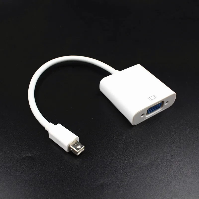 Cavo adattatore Mini DisplayPort a VGA Adattatori convertitori cavi mini dP a VGA Spedizione gratuita DHL