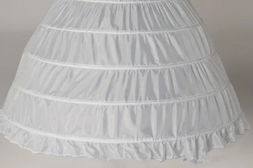 2015 Bola Vestido De Saia Layes Branco Crinolina Underskirt De Noiva Anáguas Vestido De Noiva De Deslizamento 6 Aro Saia Crinolina Para Vestido Quinceanera