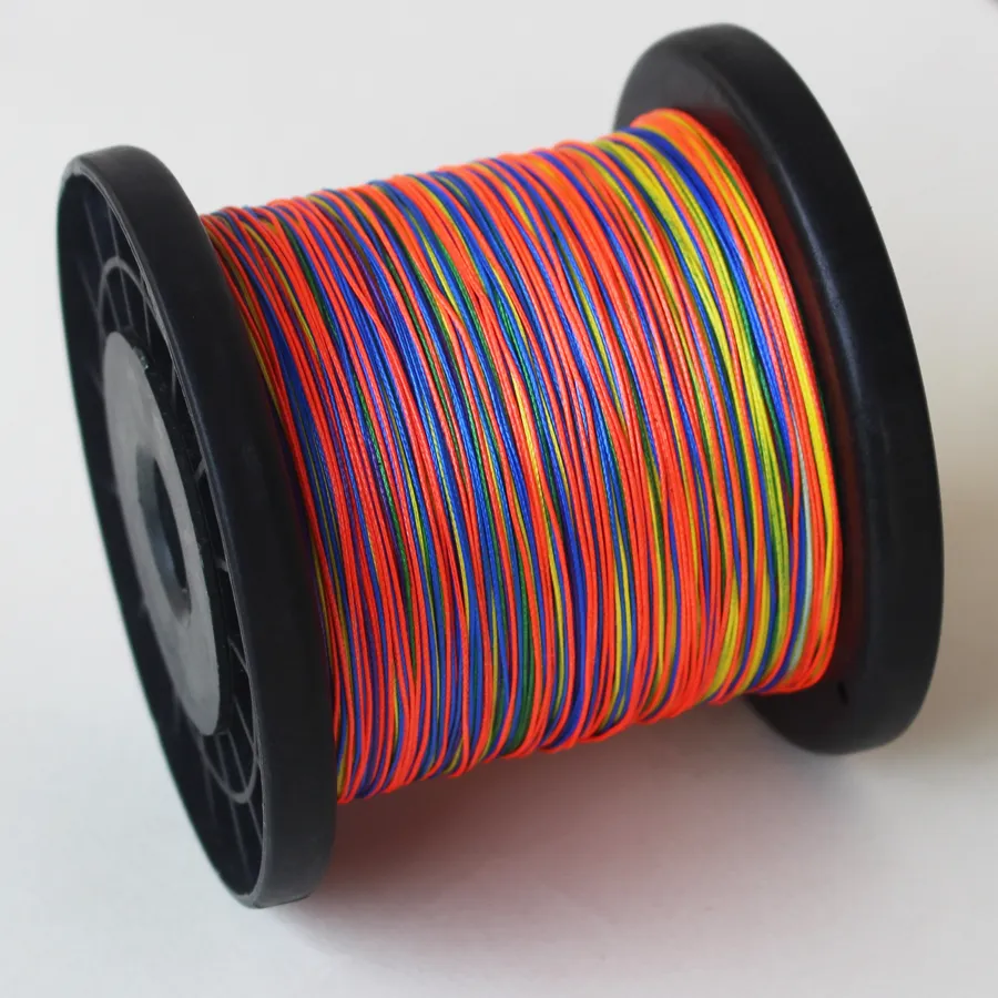 8 Strands PE braided Fishing Line 500m Multicolor Multifilament Fishing Line 546YARDS 20LB 30LB 40LB 55LB 70LB 85LB 185LB9284065