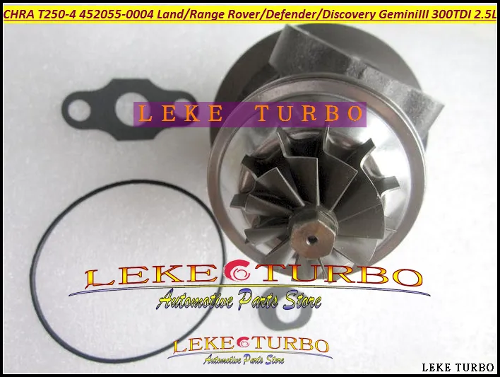 شاحن توربيني Turbo Cartridge CHRA T250-04 452055-0004 452055 for Land Rover 90 110 Discovery Defender 1990-99 GEMINI III 300TDI 2.5L 136HP