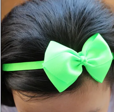 Detalle de la moda de la diadema de plástico con el boutique que el pelo del arco de la cabeza de los niños los accesorios para el cabello de los niños 30 unids / lote