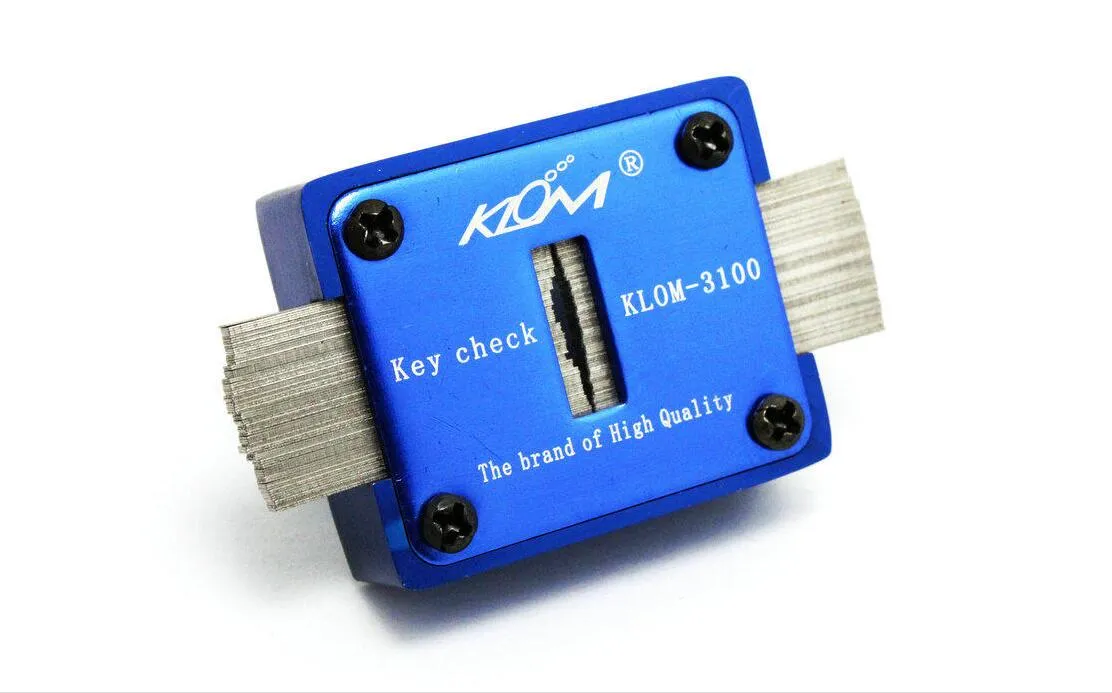 Original Klom 3100 مفتاح تحقق من keyway تحقق من أدوات قفل التلقائي