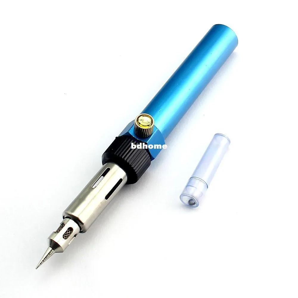 Pen Shape Gas Blow Torch Soldering Iron Gun Refillable Butane Tool Home Kit