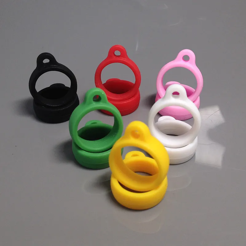 Naszyjnik EGO Smaczne pierścień dla EGO EGO-T EGO-C-C Twist Battery Neck Smycz Multi Colors Pierścień Materiał silikonowy Eg Smycz Pierścień