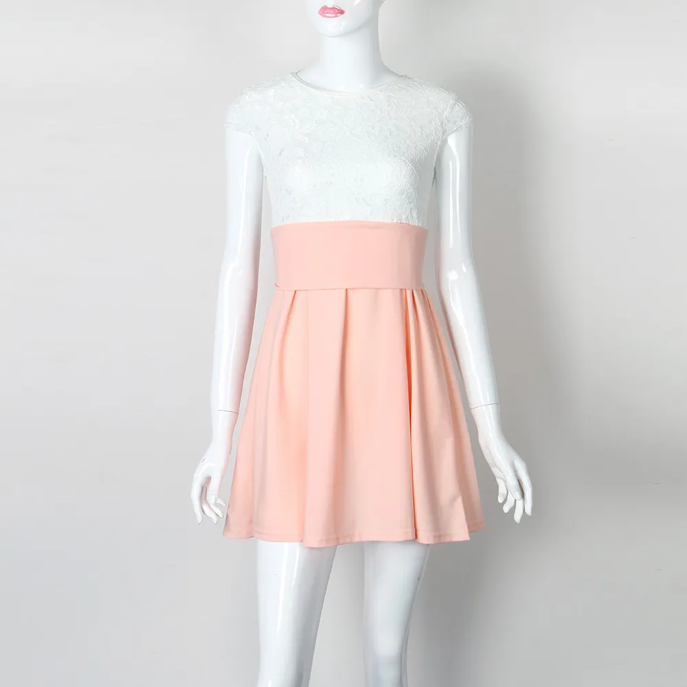a line party dresses for women PRETTYGARDEN Women Summer Short Dress V Neck Short Sleeve A Line Hollo