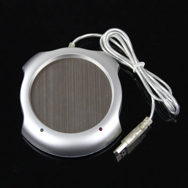 2015 Hot Fast USB Tea Coffee Warmer Riscaldatore Tazza Mug Pad 4 Porte USB Hub Office PC Laptop