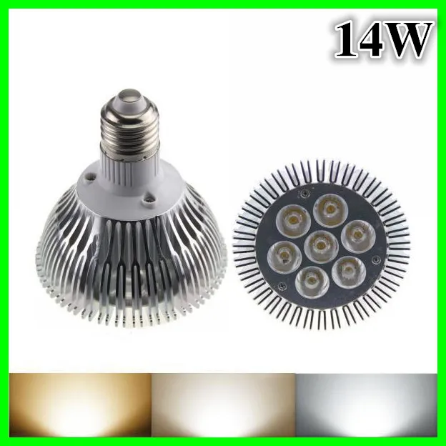 E27 E26 Par20 Par30 Par38 żarówki LED Light 9 W 10W 14W 18W 24W 36W Ściemniane 110 V 220 V Ciepłe czyste fajne białe witryny drogowe