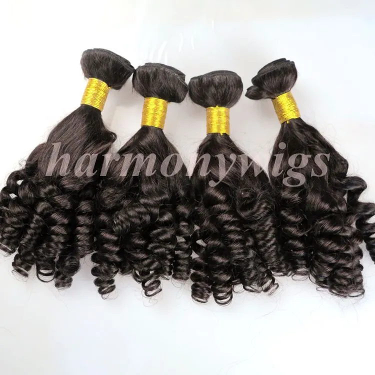 Mink Virgin Human Hair Extensions Brasilianska Hårbuntar Funmi Wefts Obehandlat Peruvian Indian Mongolian Bohemian Hair Weaves Wholesale