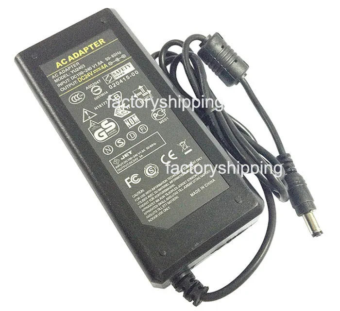 High Quality AC DC 24V 4A Power Supply Adapter 24V 96W Adaptor Charger Express 