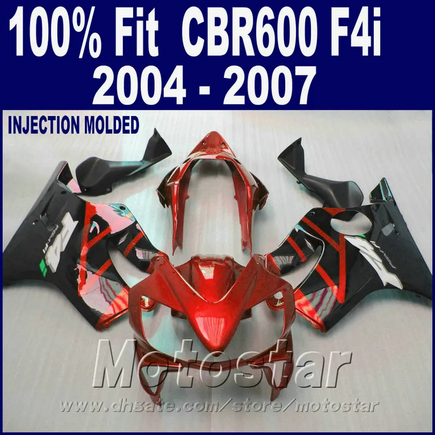 ホンダCBR 600 F4Iフェアリゾーン2004 2005 2006 2007 OEM CBR600 F4I 04 05 06 06 06 07フェアリングキットHJSE