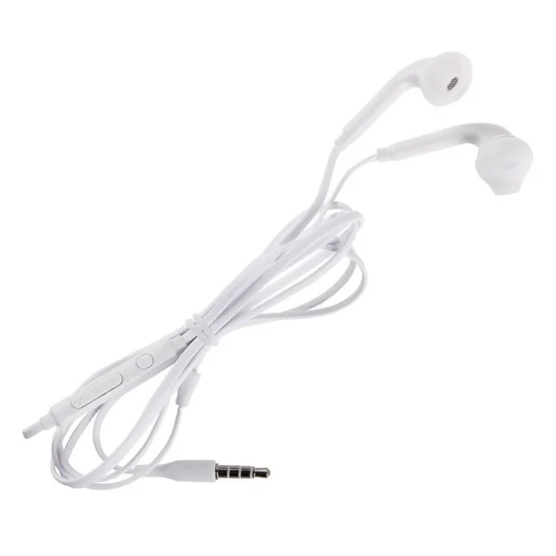 Hoofdtelefoons 3.5mm Mobiele Telefoon Oortelefoons Wired In-Ear Oordopjes Oortelefoon Mic Mic Remote Control Compatibel met Galaxy S10 S9 S8 Note10 9 8 Meer Android-apparaten