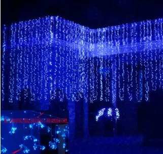 Wedding background light curtain lamp Christmas lamp festival lamp 10 3 meters 1000 led 4281171