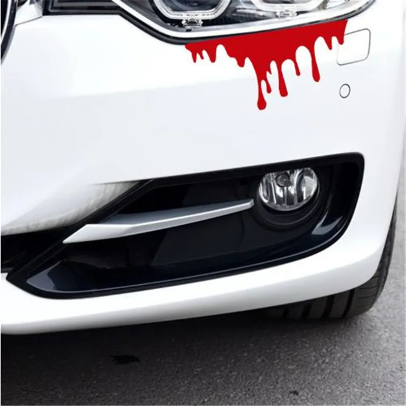 3 Autocollants Drôles Pour Voiture - Stickers Monstres Pour Pare-choc, Fenêtre, Laptop - Avec Grattoir