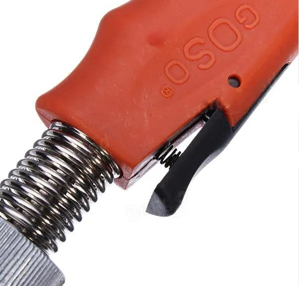 Goso Pen Typ Plug Spinner Straight Shank Civil Lock Pick Reversing Gun Key Cutter, Lås Pick Gun