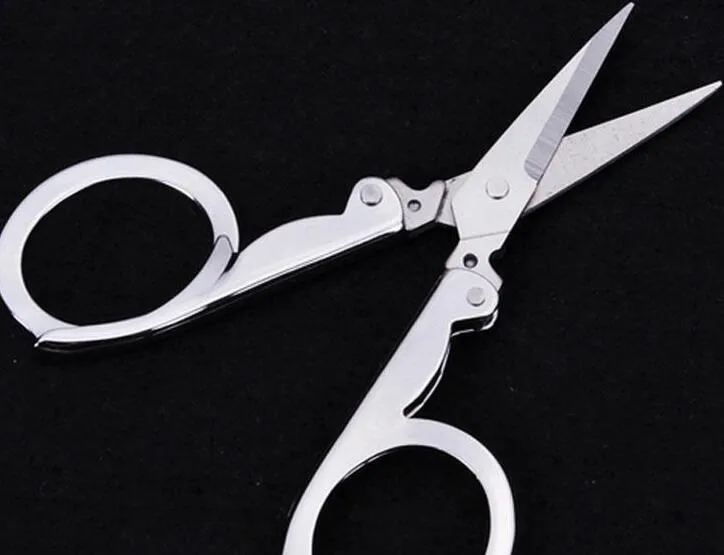 Ny Folding Scissors Medium Trip Scissors Carry-on Portable Small Saxar