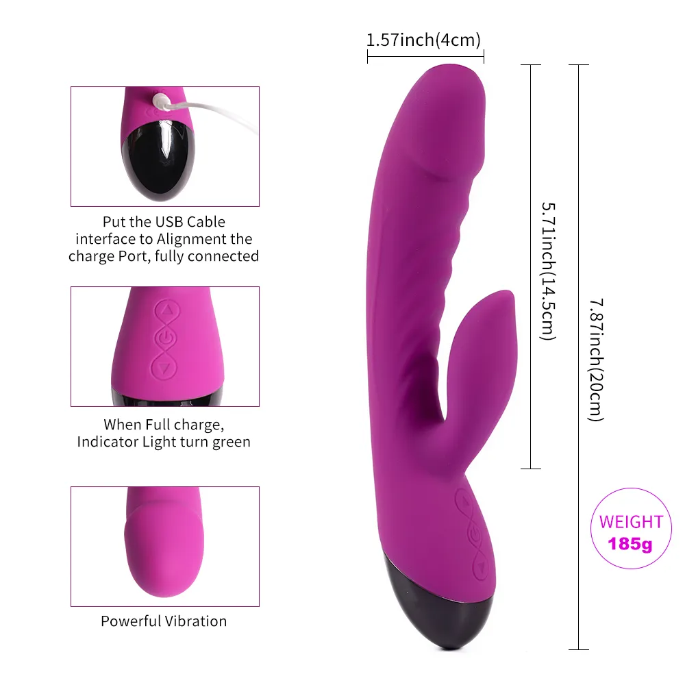 NUOVO Super Mute 5 modalità di vibrazione del silicone impermeabile G Spot Dual Moto vibratori giocattoli del sesso lancia vibrante adulti prodotti del sesso5161380
