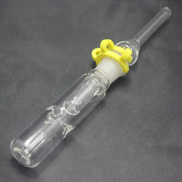 Mini nectar collector glazen waterpijp bubbler waterpijp met glazen punt nagel en keck clip