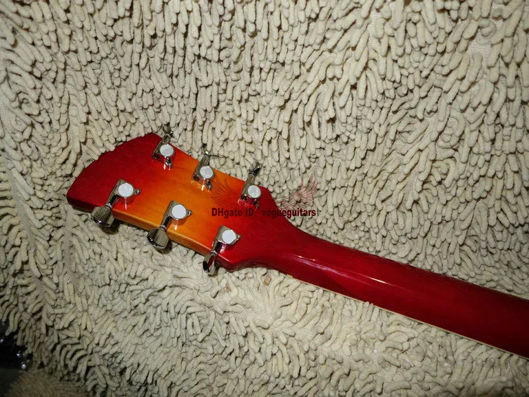 Gitar Fabrika Yeni 6 strings 325 330 Kiraz Elektro Gitar Çin'den ücretsiz kargo