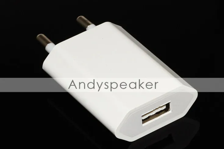 Wall Charger US UE Plug Real 5v/1A Universal dla telefonów komórkowych iPhone'a /partia