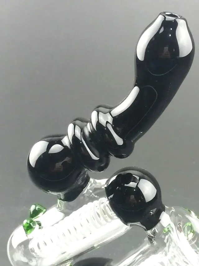 Novo vidro fumar tubos martelo 18 cm 175g porcolador de vidro percolador bubbler tubos de água tubos de vidro tabaco fumar bongs frete grátis