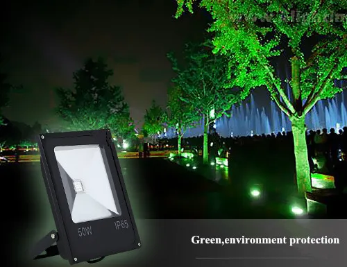 Nyligen RGBW ledde 200W Flood Light Outdoor Waterproof 50W 100W 150W 200W Power tillräckligt Super Bright Många färg Adstremote Controller3930679