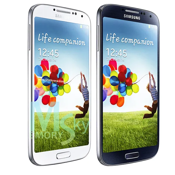 Samsung Galaxy S4 I9500 Kilidi 13 MP Kamera 5.0 inç 2GB + 16GB Android 4.2 Dört Çekirdekli Akıllı Telefon NFC 3G WCDMA GSM Yenilenmiş telefonları 002864