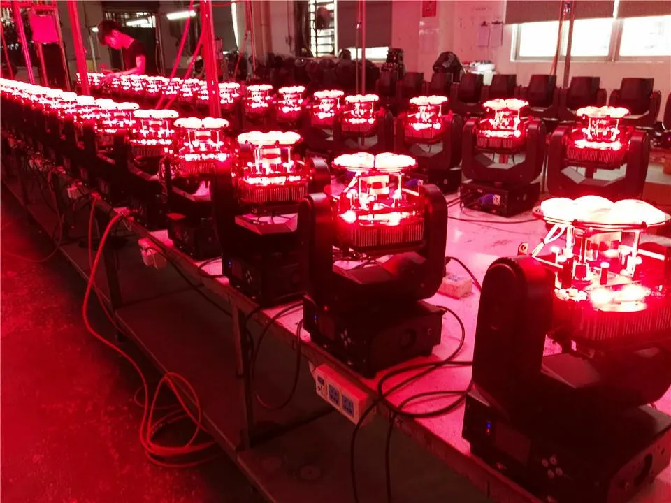 LED Super Fascio 6x40 W rgbw 4in1 ZOOM LED moving head fascio luce ape occhio Bar effetto di fase di illuminazione a led dmx dj luci