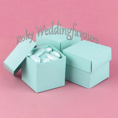 ! Blue Candy Boxes, Blue Boxes Favors, wedding favors boxes, party favor boes