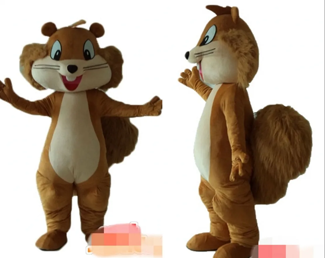 Costume mascotte scoiattolo personalizzato 255r