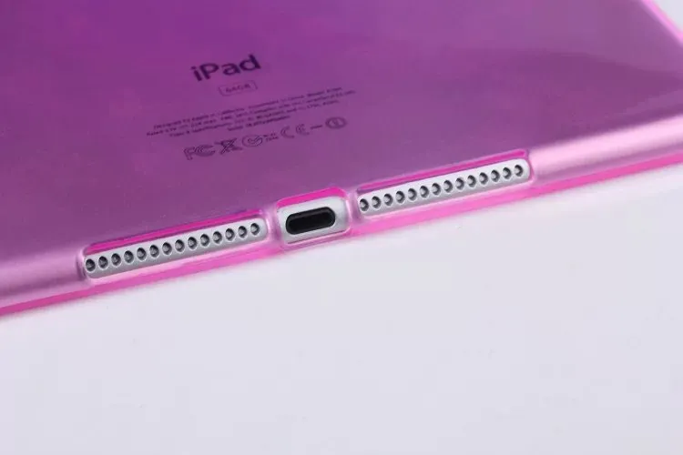 Nyaste mjukt TPU-fodral för Apple iPad Mini 2 4 5 Air 2 Transparent genomskinligt skyddande skal för iPad 6 Air 2