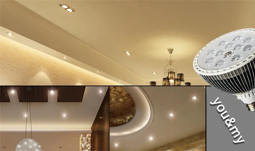 Dimmable Led bulb par38 85-240V 18W E27 par 38 LED Lighting Spot Lamp light downlight