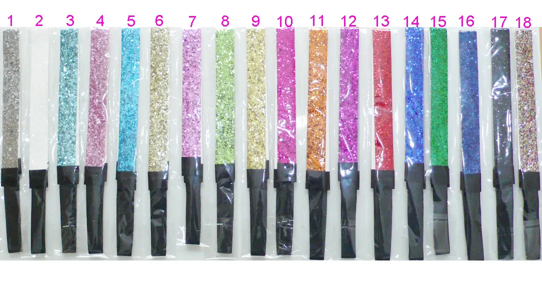 NUOVI FASCE GLITTER da 60 pezzi di vendita calda Fascia capelli glitterata sport di squadra U Scegli Sparkle