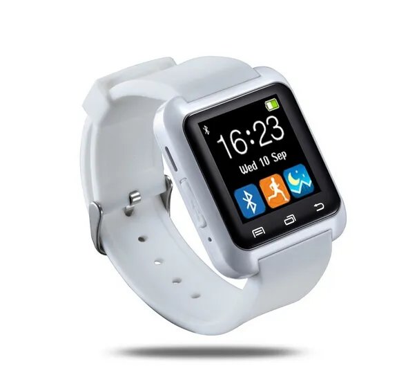 Bluetooth Smart Watch U8 Polshorloge U SmartWatch Voor Voor Iphone 4 / 4S / 5 / 5S / 6 en Samsung S4 / Note / S6 HTC Android Phone SmartWatch