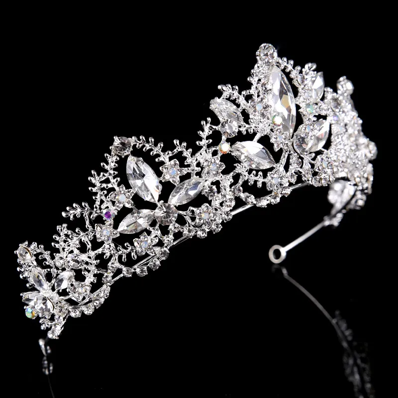 Jane Vini Pérolas Coroas De Casamento De Diamante Para Briade Headpieces Headbands Mulheres Jóias De Cristal Tiaras Quinceanera Aniversário Cabeça Acces2073370