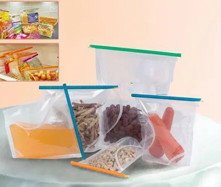 Vente en gros - 36cm New Arrive Magic Bag Bag Sealer Unique Rods d'étanchéité Grande aide pour le stockage des aliments