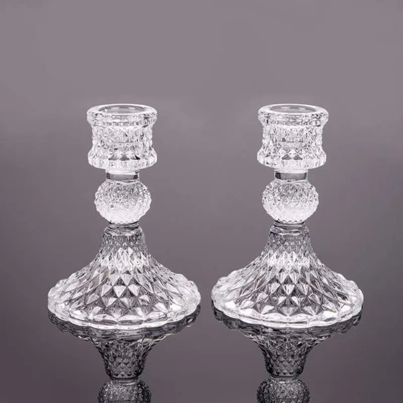 Candelabro candelabro de cristal candelabro de la decoración del hogar candelabro de la boda decoración palo de vela