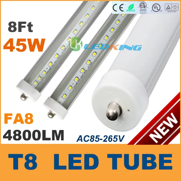 Fa8 NEW 45W T8 LED Tube Light 8ft 2.4m FA8 LED... From Lily Lx, $703.52 ...