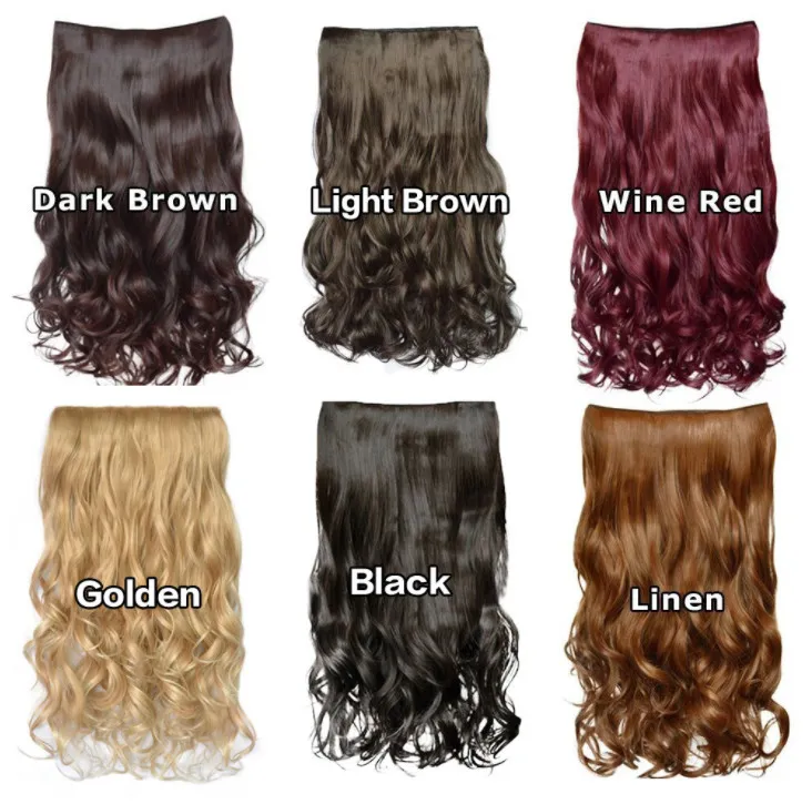 Women Synthetic Curve Hair Curly wigs for black women synthetic lace braiding hair Black Golden Red Bea479