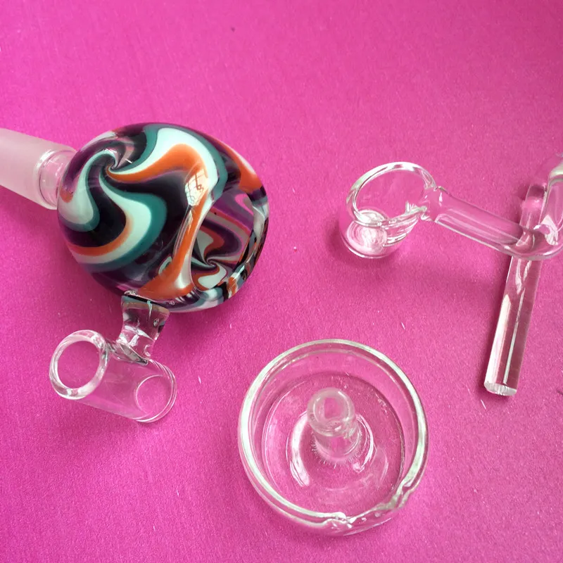 Hot !! Newest Style male,female Quartz Nail Buckets Quartz Nail with Swing and Carb Cap Glass Water smoking Pipes Accessories