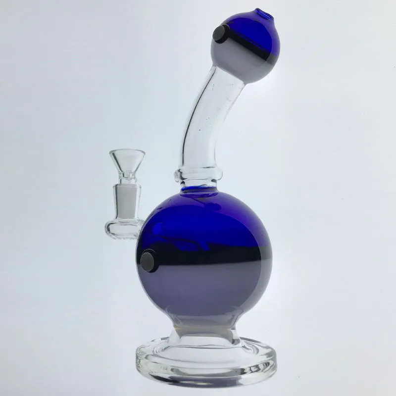 Cam bong dab rig 2018 Cam Su Borular incycler fonksiyonu pimi delik Nargile 14mm Ortak