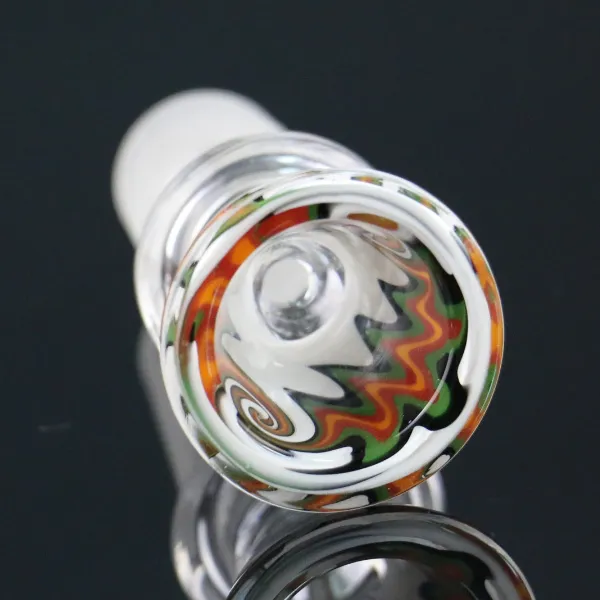 Hookahs Unique Design Colorful Bowl 14.5 &18.8 Joint Glass Smoking for Water Pipe