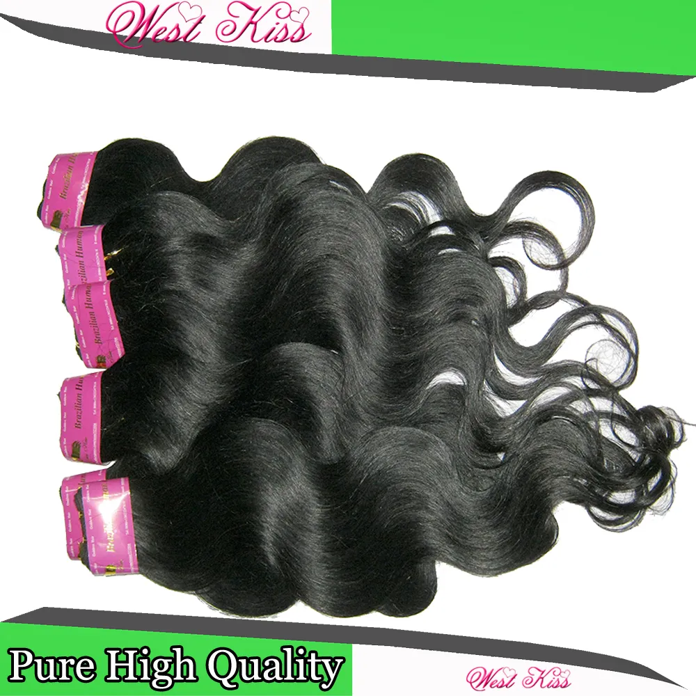 Promise Cheapest Brazilian Hair Weave processed Remy Extension 100 Human Hair lot Body Wave Real Factory 4767227