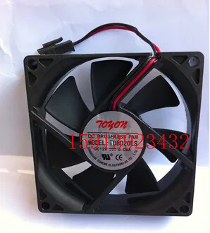 Vente en gros: ventilateur de réfrigérateur d'origine TD8020LS 12V 8020 0.08A 2 fils