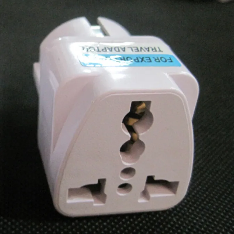 LOlot Universal 2 -pinowy prąd elektryczny adapter przełącznika Podłącznika Podręcznika UKUSAU do UE Adapter 7215243