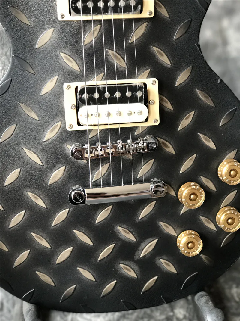Nova Chegue Custom Shop Blackburst Electric Guitar, com top acrílico, fotos de fotos reais, toda a cor estão disponíveis, venda quente