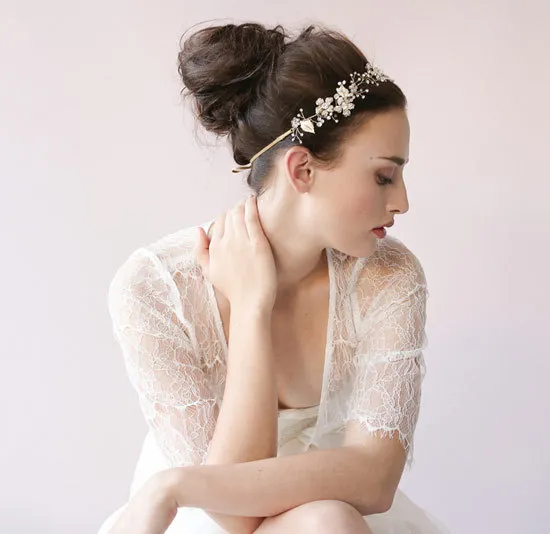 Lk extintivo real glamour tiaras de noiva cristais brilhantes princesa pérola strass coroa bandana acessórios para o cabelo festa weddi8146031