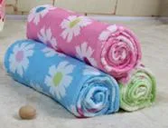 Clearance Towelcloth Impresso Toalha de Banho Floral Rosto Toalhas de Cabelo de Microfiber Toalhas de Praia de Flor 70 * 145cm / 28 '* 57' '